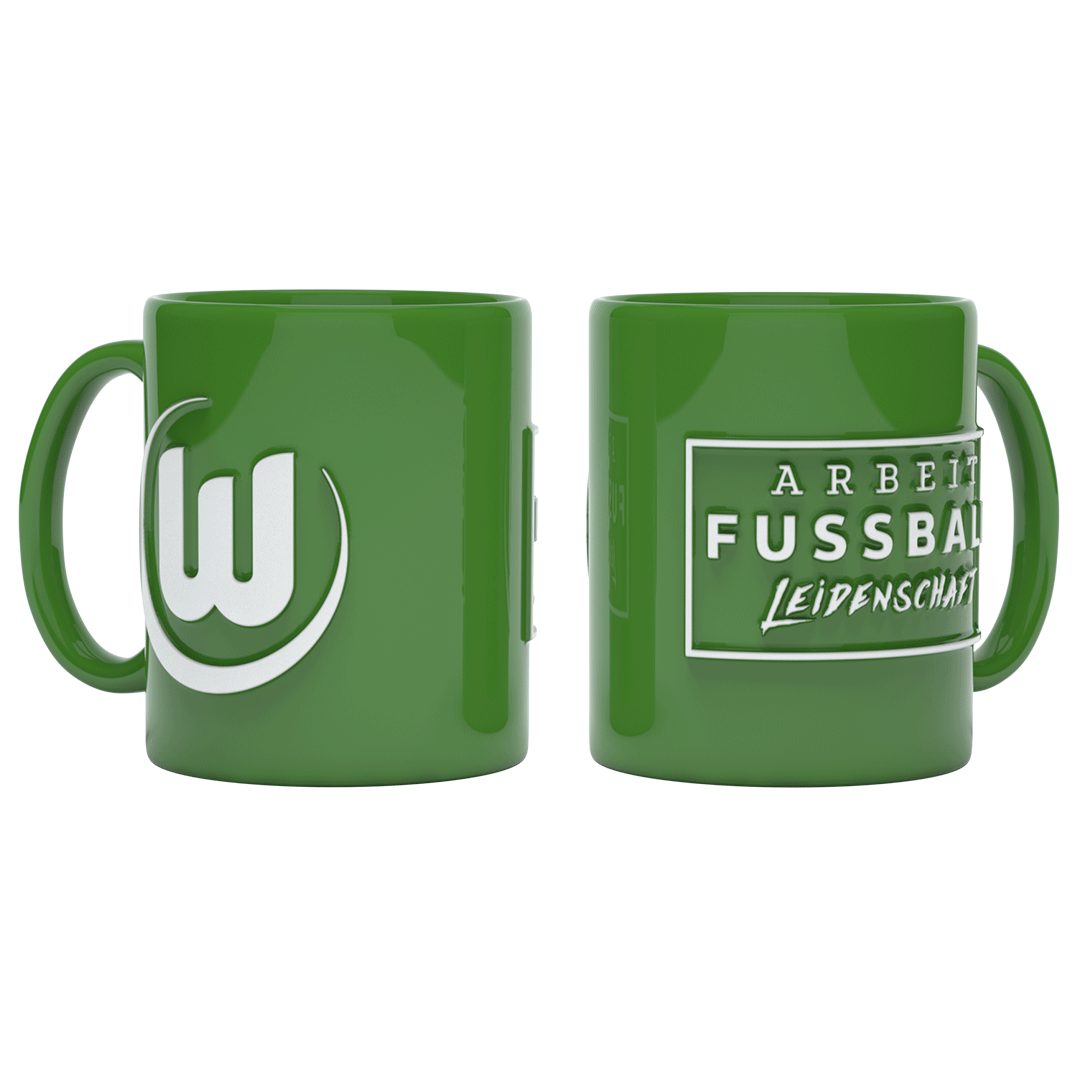 VfL Wolfsburg Tasse AFL Relief