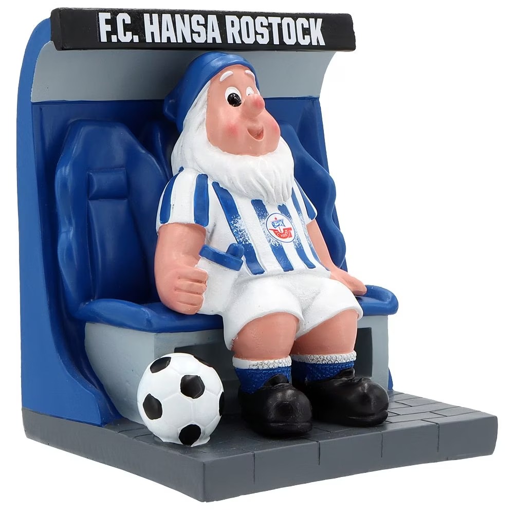 Hansa Rostock Gartenzwerg "Ersatzbank"