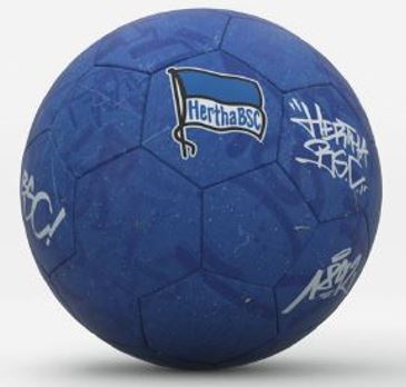 Hertha BSC Ball Fairtrade Graffiti