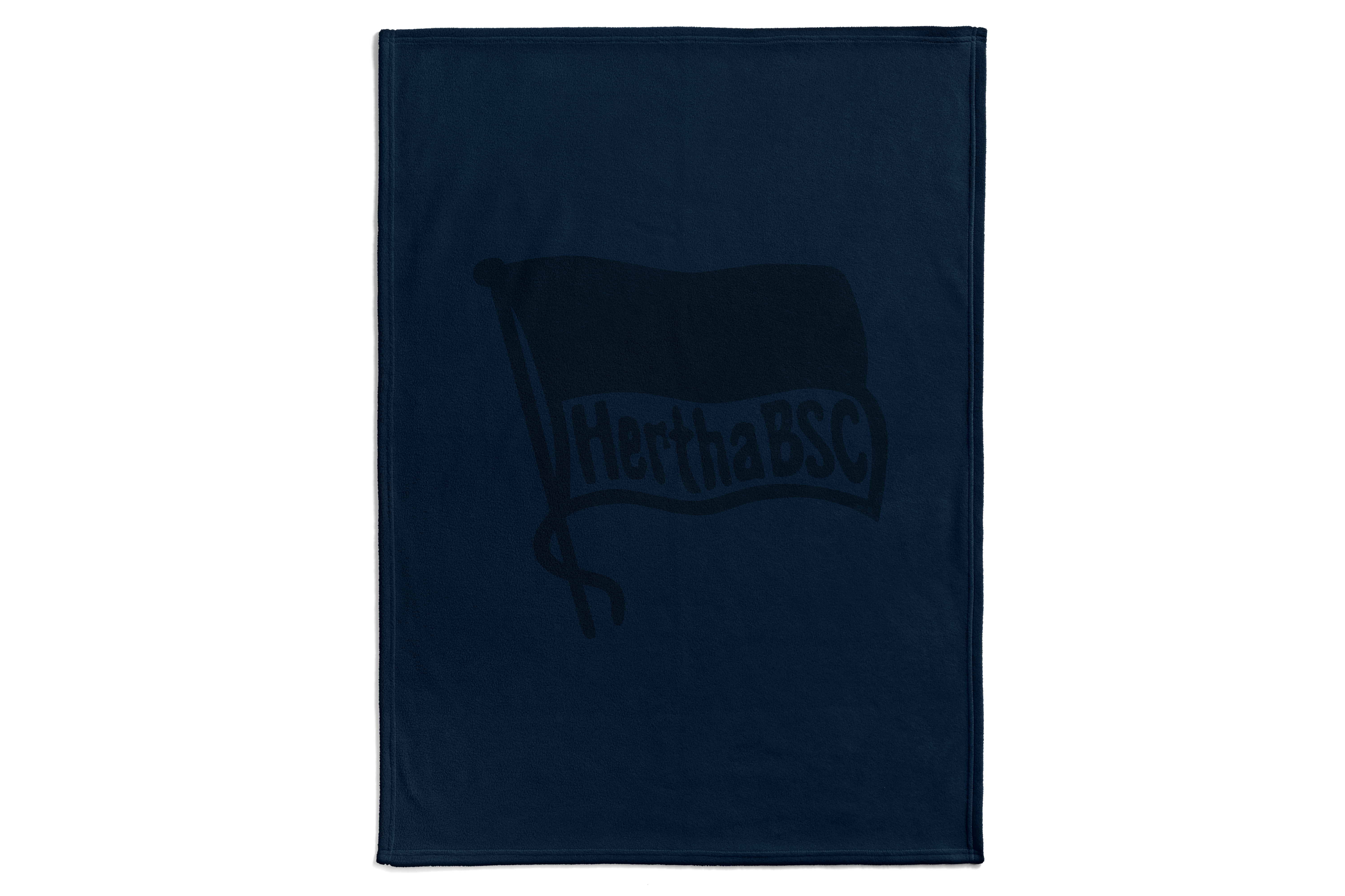 Hertha BSC Sherpadecke Fahne Navy