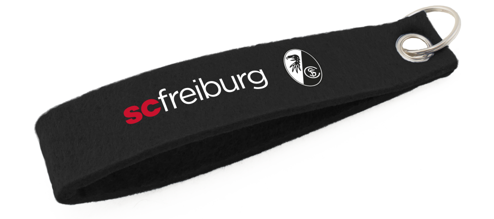 SC Freiburg Schlüsselanhänger 'Filz'