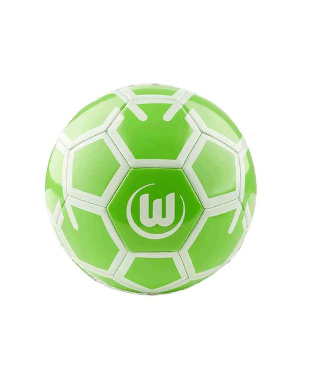VfL Wolfsburg Ball Logo grün-weiß Gr. 1