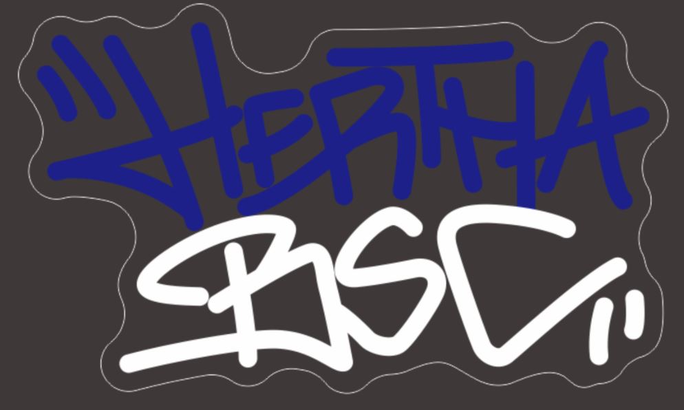 Hertha BSC Neon-Licht Tag Hertha BSC