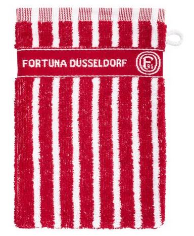 Fortuna Düsseldorf Waschhandschuh Streifen