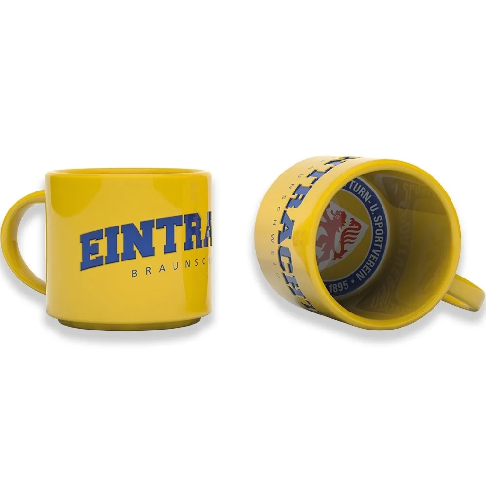 Eintracht Braunschweig Tasse Retro Schriftzug