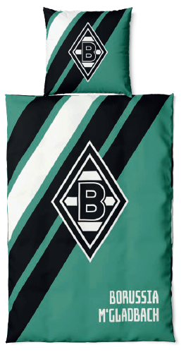 Borussia M´Gladbach Bettwäsche "Block Stripes"