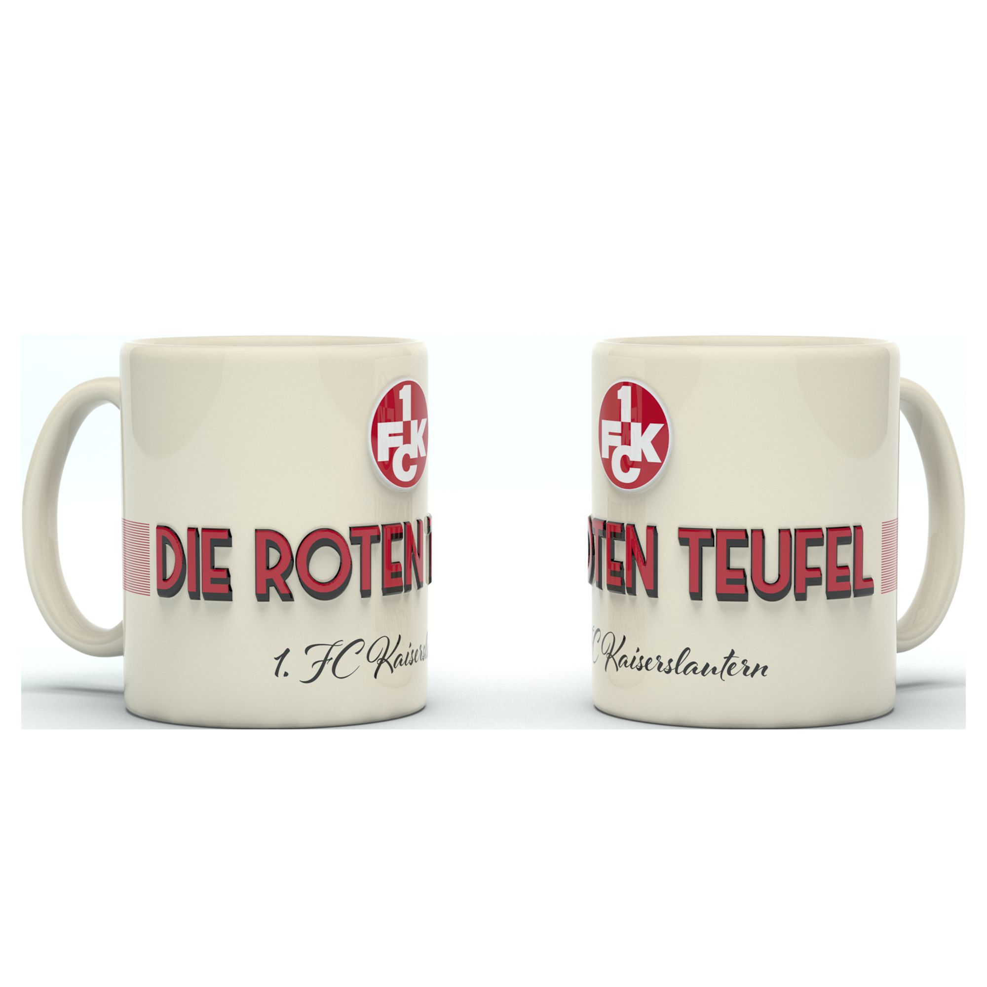 FCK Tasse Prag Relief Retro