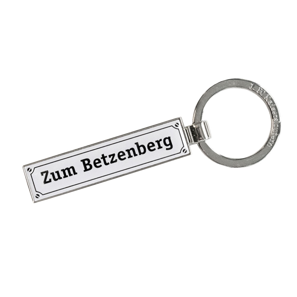 FCK Schlüsselanhänger Straßenschild
