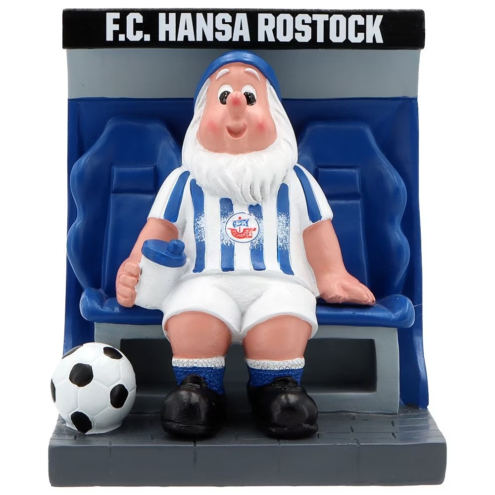 Hansa Rostock Gartenzwerg "Ersatzbank"