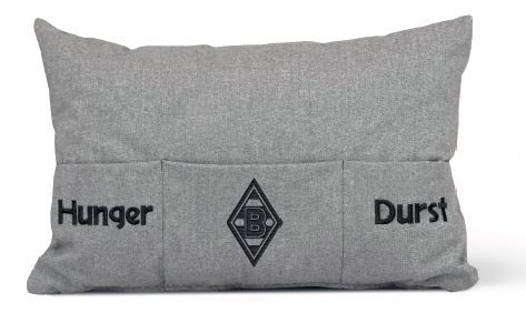 Borussia M´Gladbach Kissen mit Taschen