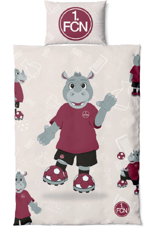 1. FC Nürnberg Bettwäsche Kinder Rino