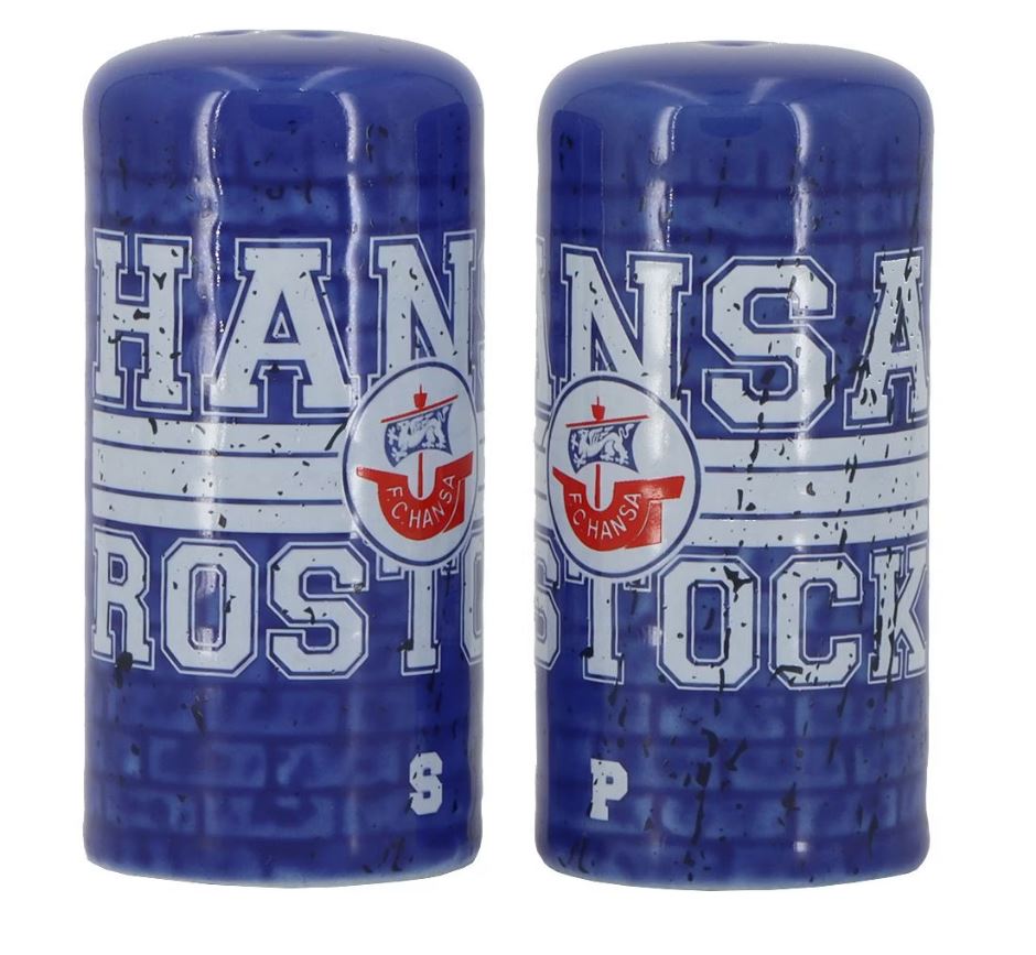 Hansa Rostock Salz & Pfefferstreuer Mauer
