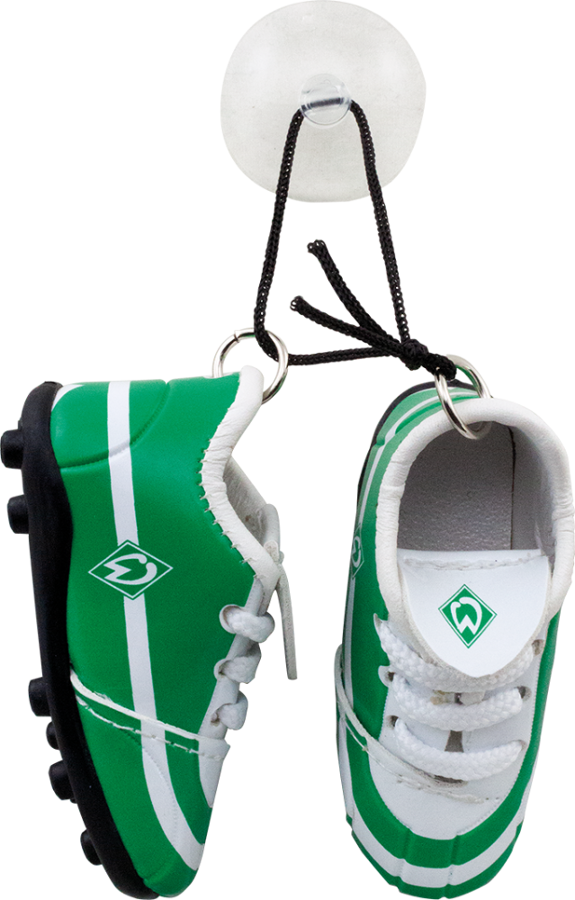 Werder Bremen Autospiegel-Schuhe
