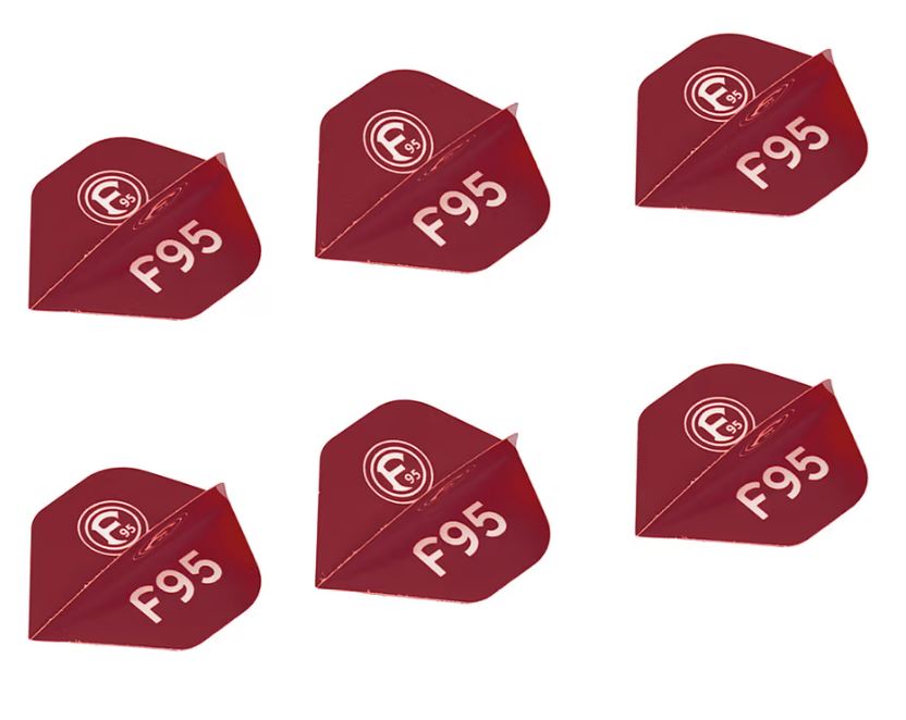 Fortuna Düsseldorf Dartflights 6er-Set