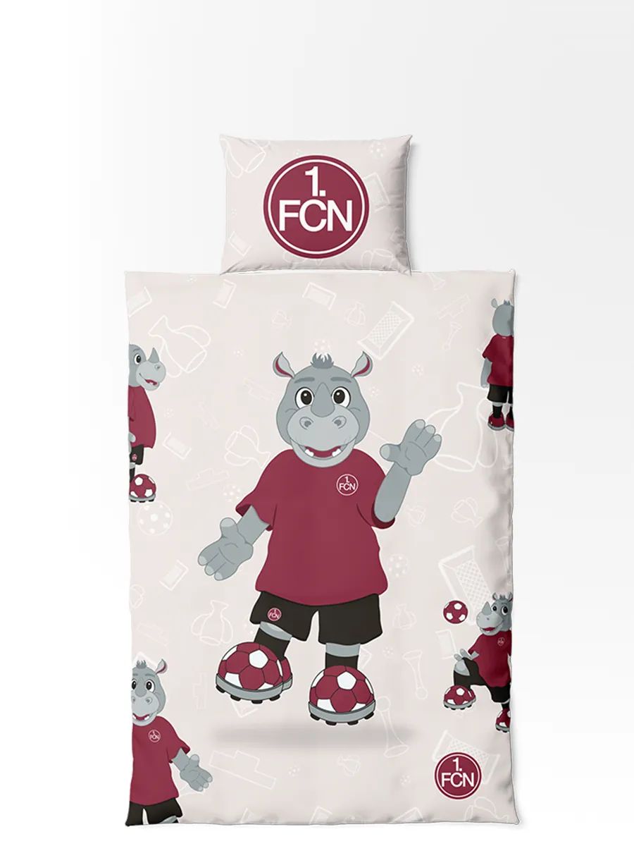 1. FC Nürnberg Bettwäsche Kinder Rino