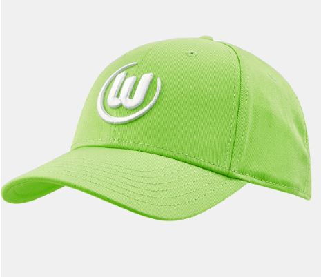 VfL Wolfsburg Cap Logo grün