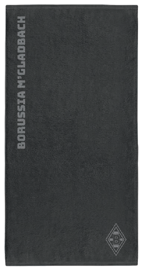 Borussia M´Gladbach Duschtuch "black"