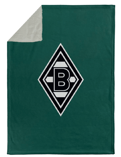 Borussia M´Gladbach Kuscheldecke "cozy logo"