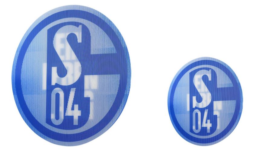 FC Schalke 04 Aufkleber-Set Ein Leben lang
