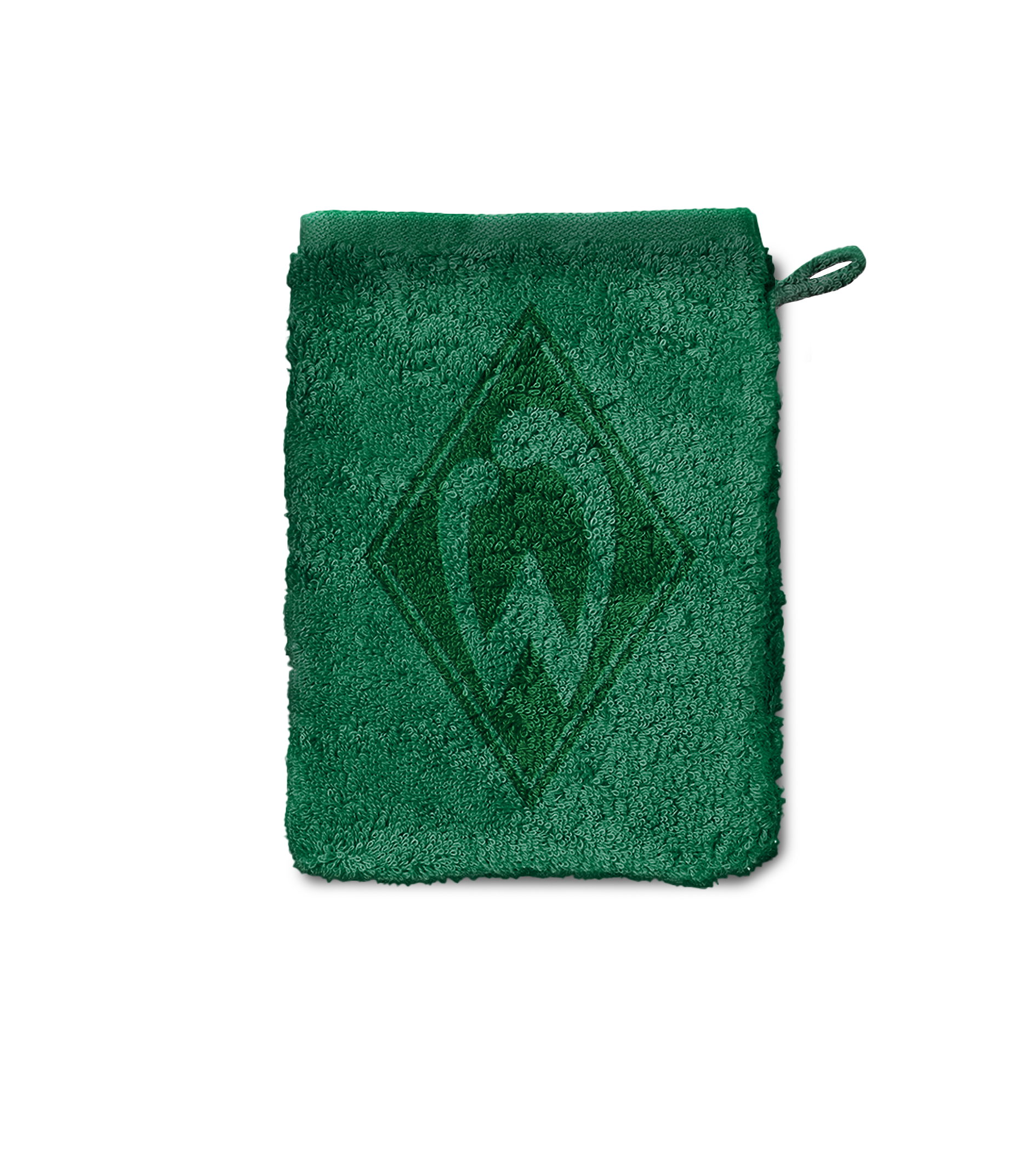 SV Werder Bremen GOTS Waschhandschuh Raute