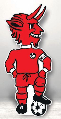 FCK Kissen stehender Teufel