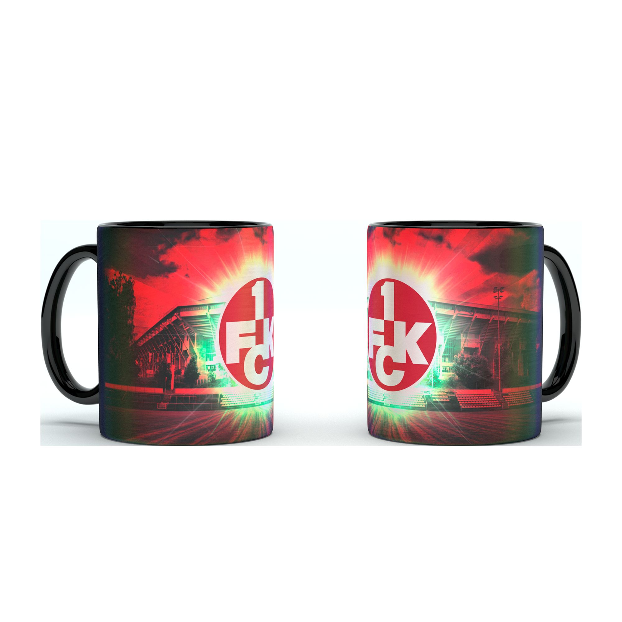 FCK Tasse Prag Metallic Logo