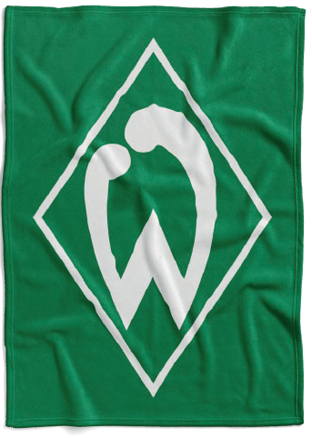 SV Werder Bremen Fleecedecke Raute