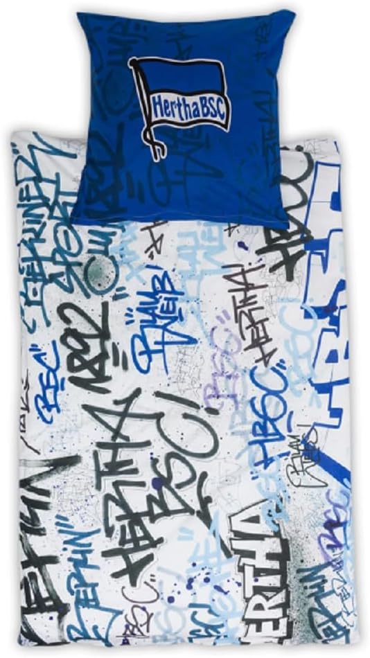 Hertha BSC Bettwäsche Graffiti