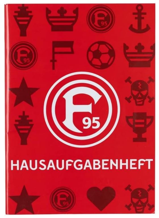 Fortuna Düsseldorf Hausaufgabenheft