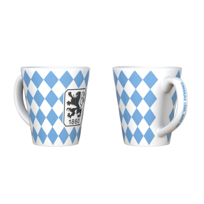 TSV 1860 München Tasse Rauten